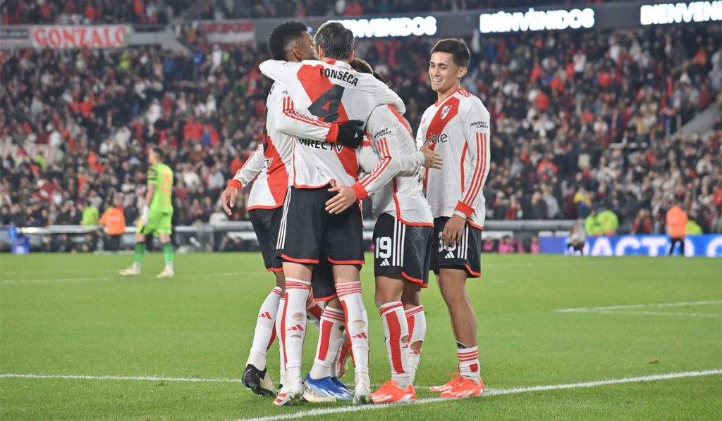 River volvió a festejar con una goleada ante Belgrano