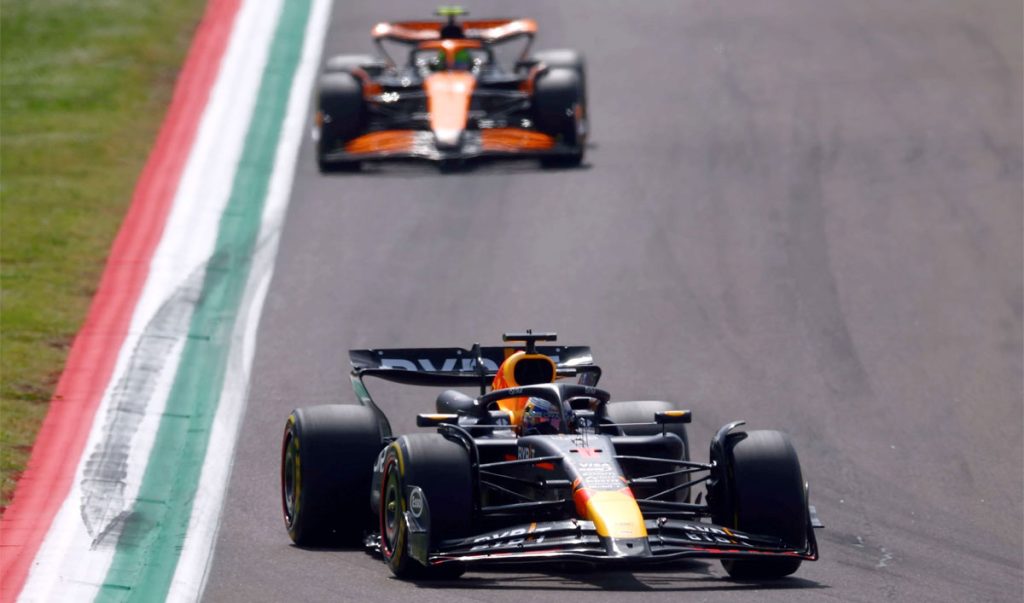 Verstappen ganó el GP de Imola de Fórmula 1 en un final apasionante contra Lando Norris