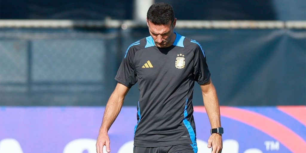 Scaloni fue sancionado y no dirigirá ante Perú