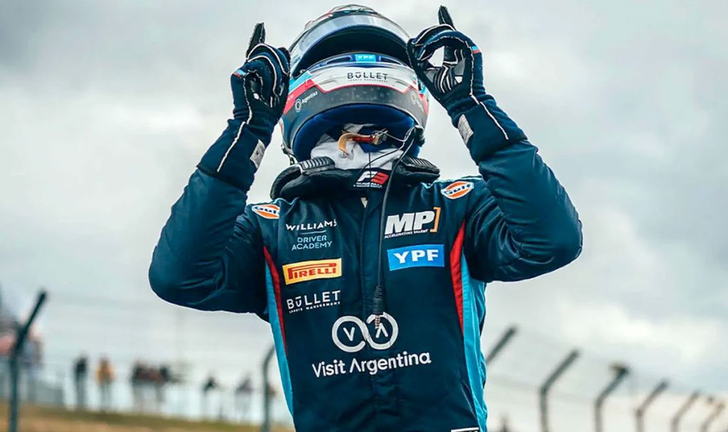 Colapinto hizo una gran carrera en Austria y terminó segundo