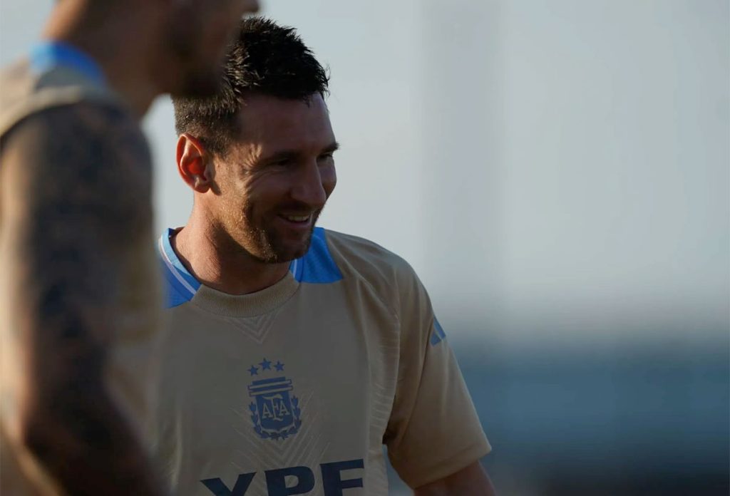 Argentina se entrenó con algunas ausencias