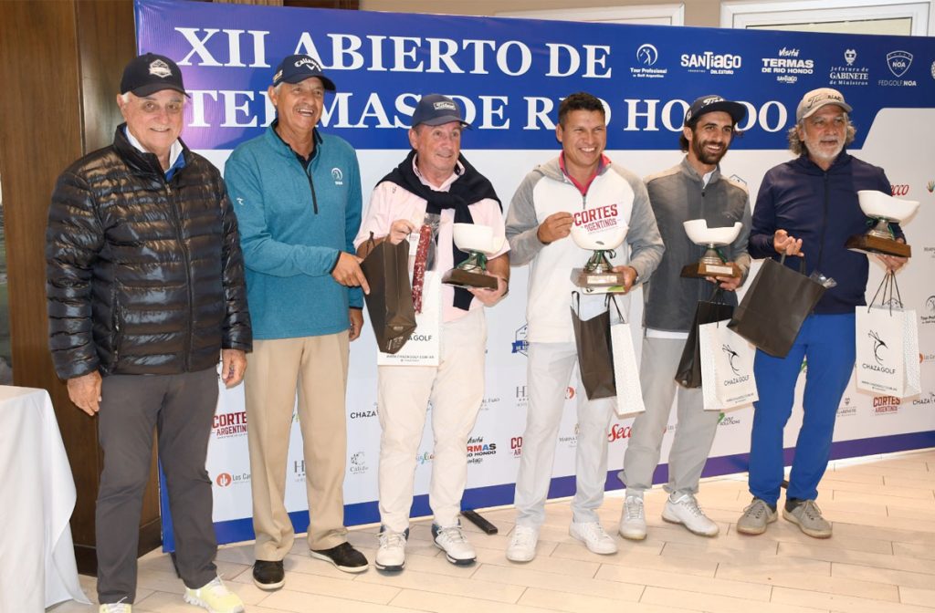 Golf: continúa disputándose el Abierto de Termas de Río Hondo