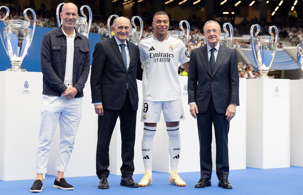 Mbappé fue presentado en el Real Madrid: “Voy a dar la vida”