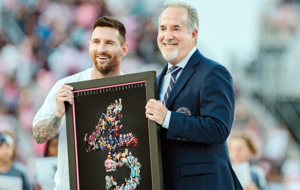 Messi fue homenajeado por Inter Miami como el jugador más ganador de la historia