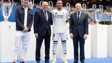 Mbappé fue presentado en el Real Madrid: “Voy a dar la vida”