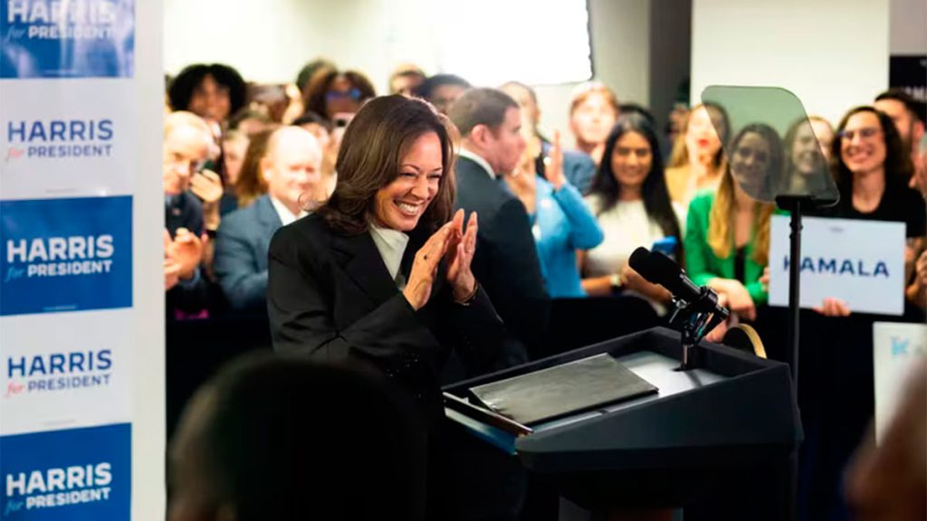 Kamala Harris alcanzó el apoyo de suficientes delegados para garantizar su nominación en el Partido Demócrata