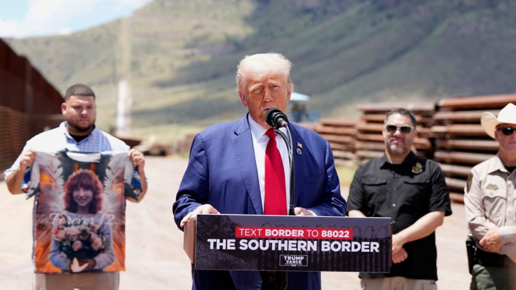Un Donald Trump polémico prometió pena de muerte para inmigrantes ilegales en la frontera de México con EEUU