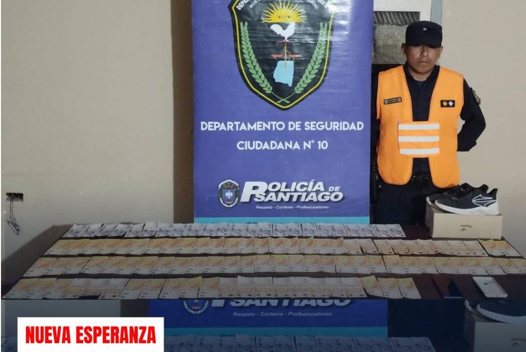 Un hombre entregó más de 140 mil pesos y otros bienes que había robado su hermano