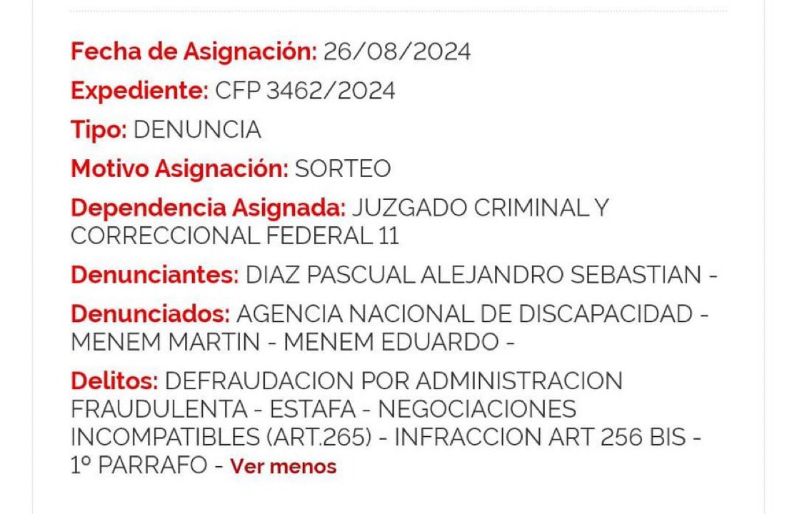 Denuncia contra el asesor de Karina Milei