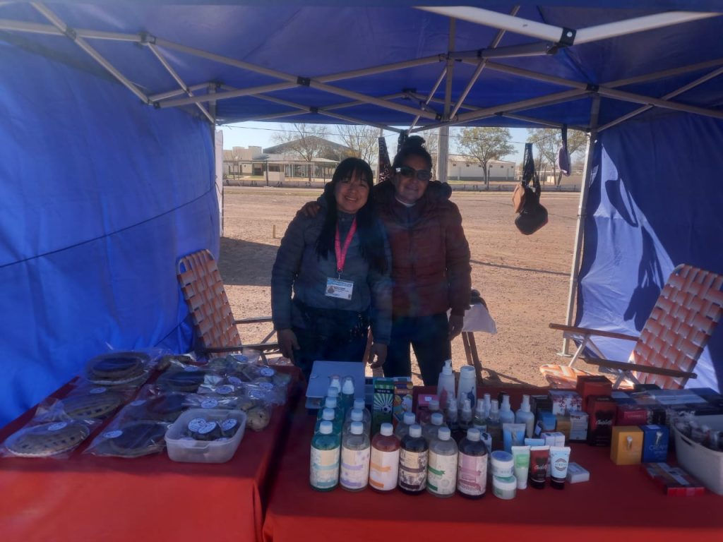 En Campo Gallo organizaron una feria municipal para paliar la crisis