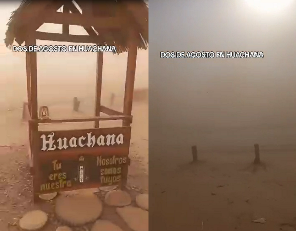 VIDEO: El viento Zonda azotó el interior santiagueño