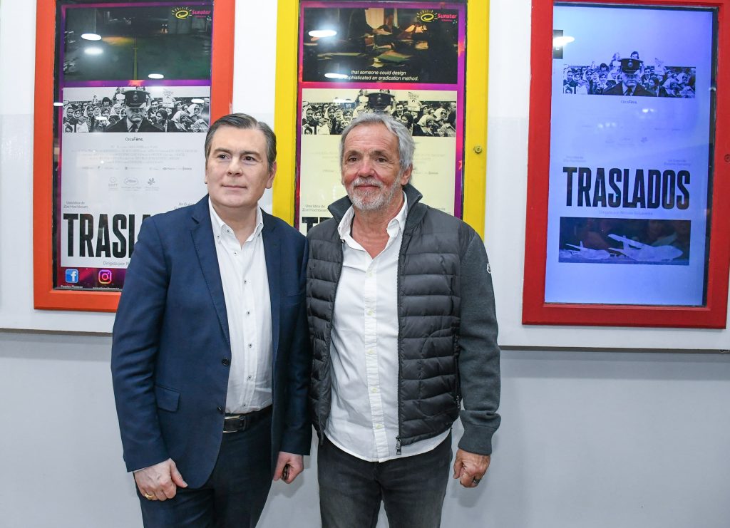 El gobernador Zamora participó de la proyección del documental “Traslados”