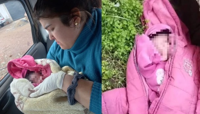 Horror: encontraron un bebé recién nacido abandonado y su abuela denunció a la madre
