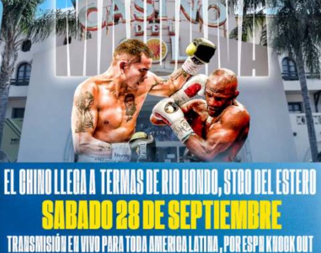 “El Chino” Maidana llega a Las Termas para un megafestival de boxeo