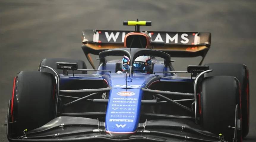 Franco Colapinto largará desde el 12° puesto el GP de Singapur de la Fórmula 1