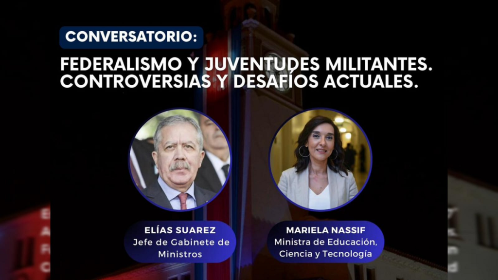 Franja Morada invita a un conversatorio sobre el federalismo y la juventud militante