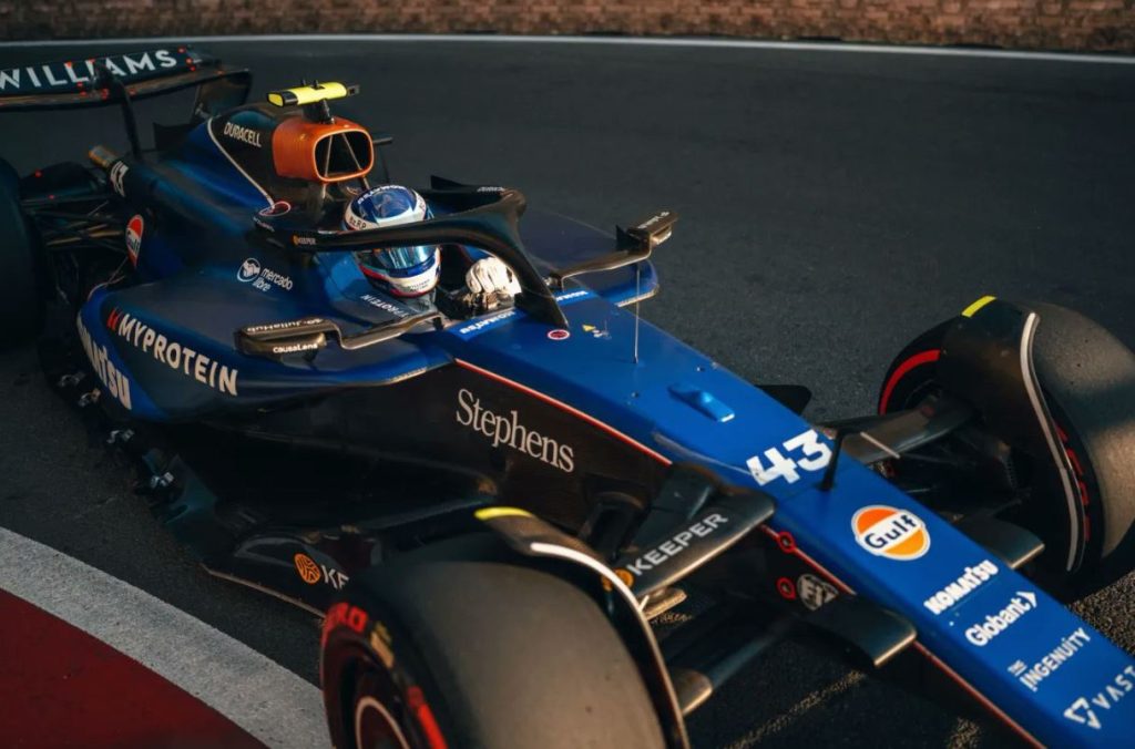 Histórica clasificación de Franco Colapinto que largará noveno en el GP de Azerbaiyán