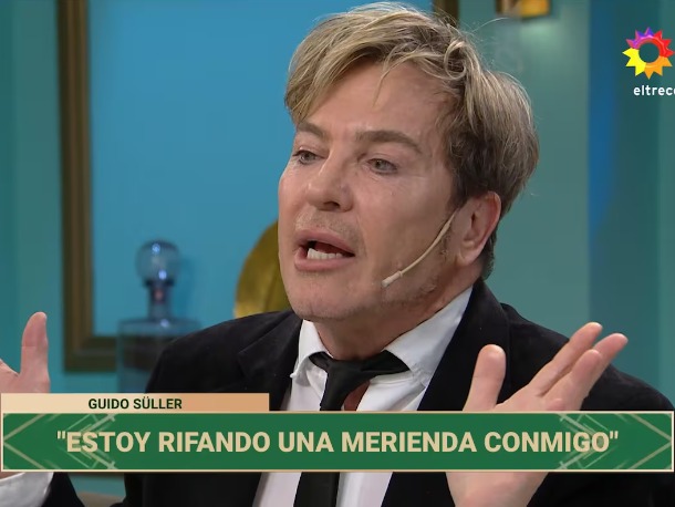 Guido Süller lanzó un nuevo y original emprendimiento gastronómico: “Pueden merendar conmigo en mi casa”