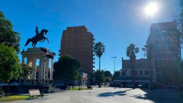 Lunes infernal con 42°C de máxima, pero de los últimos días de la ola de calor en Santiago