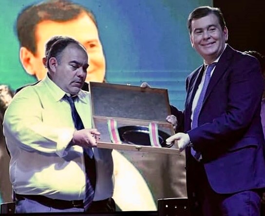 Gerardo Zamora y funcionarios provinciales despidieron al intendente Miguel Álvarez