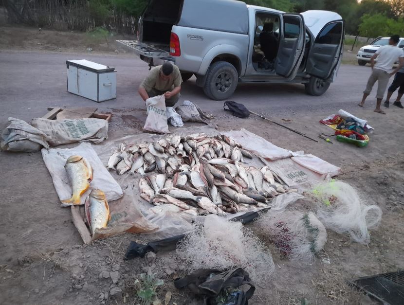 Realizan secuestros y destruyen elementos utilizados para pesca ilegal