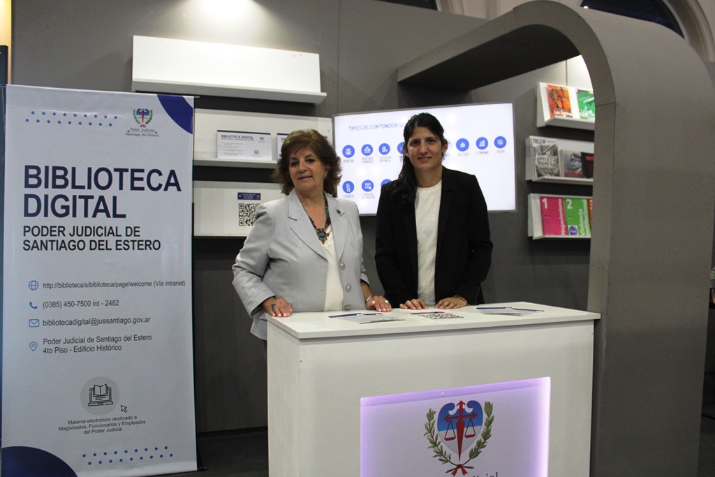 El Poder Judicial está presente en la 14ª Feria Provincial del Libro
