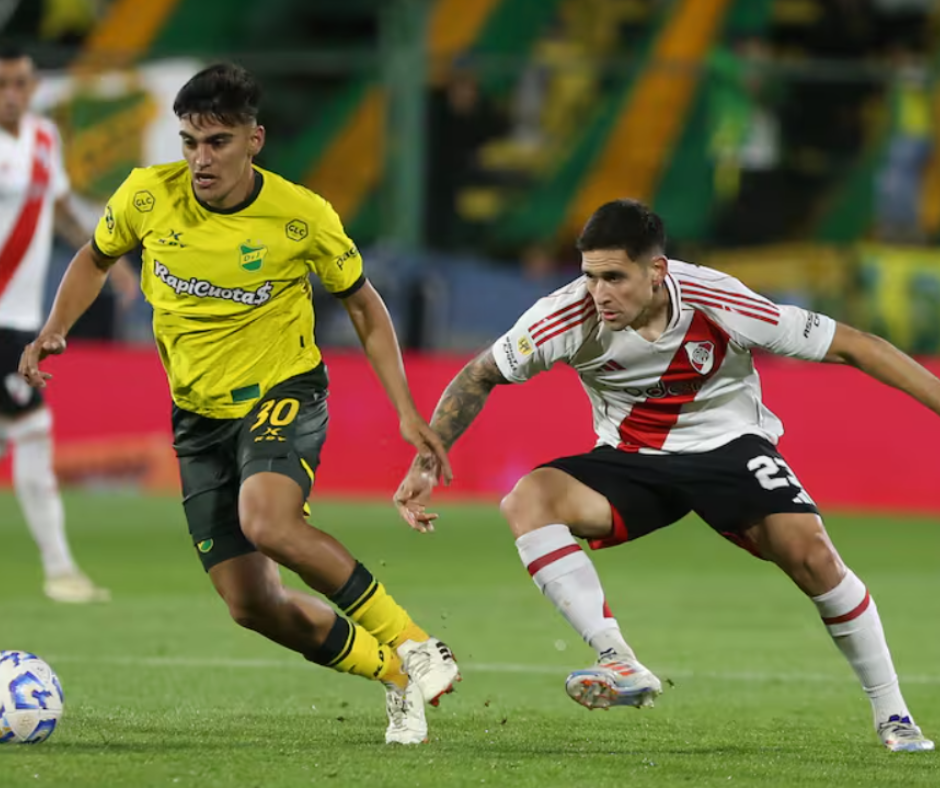 Con una formación alternativa, River no pudo con Defensa y Justicia por la Liga Profesional