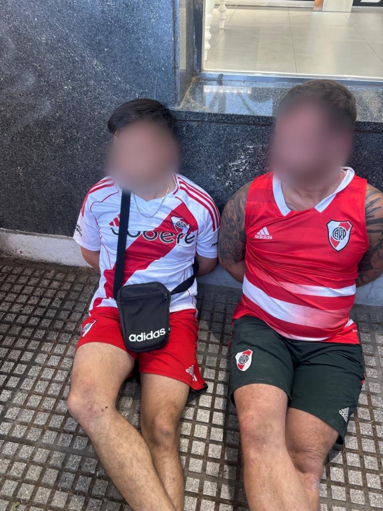 Un santiagueño quiso ver el partido de River y terminó preso