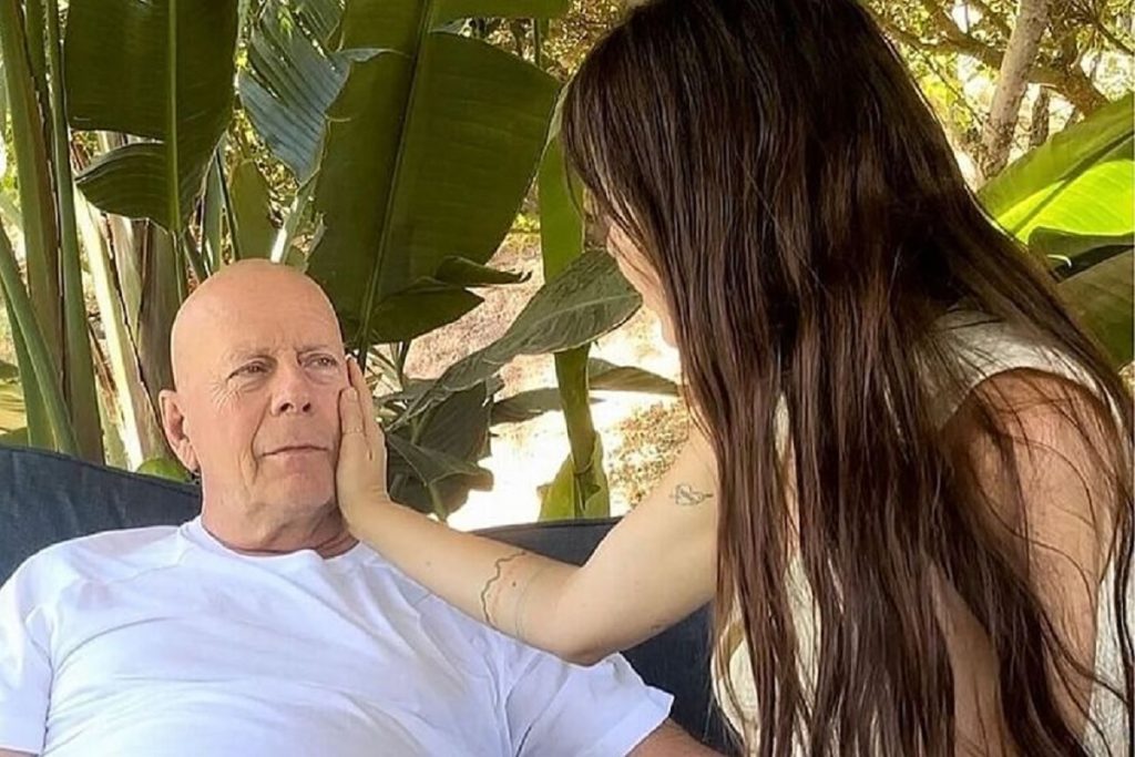 La hija de Bruce Willis compartió fotos inéditas del actor
