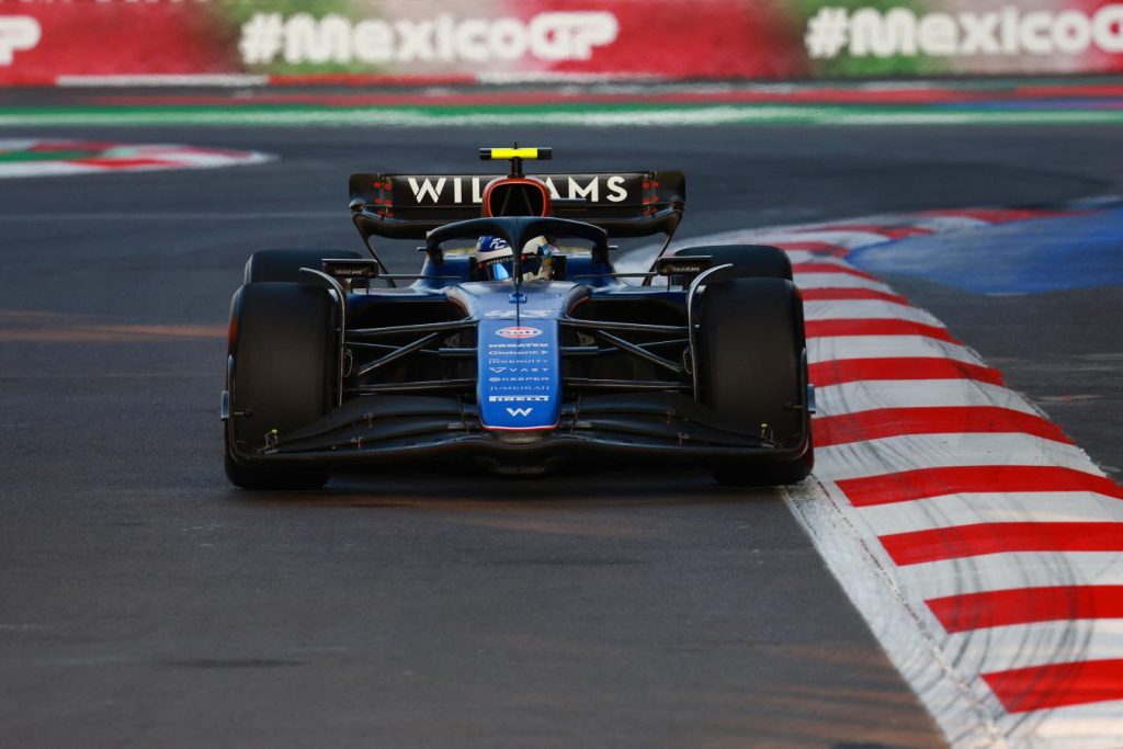 Franco Colapinto largará desde el 16° lugar el Gran Premio de México de la Fórmula 1