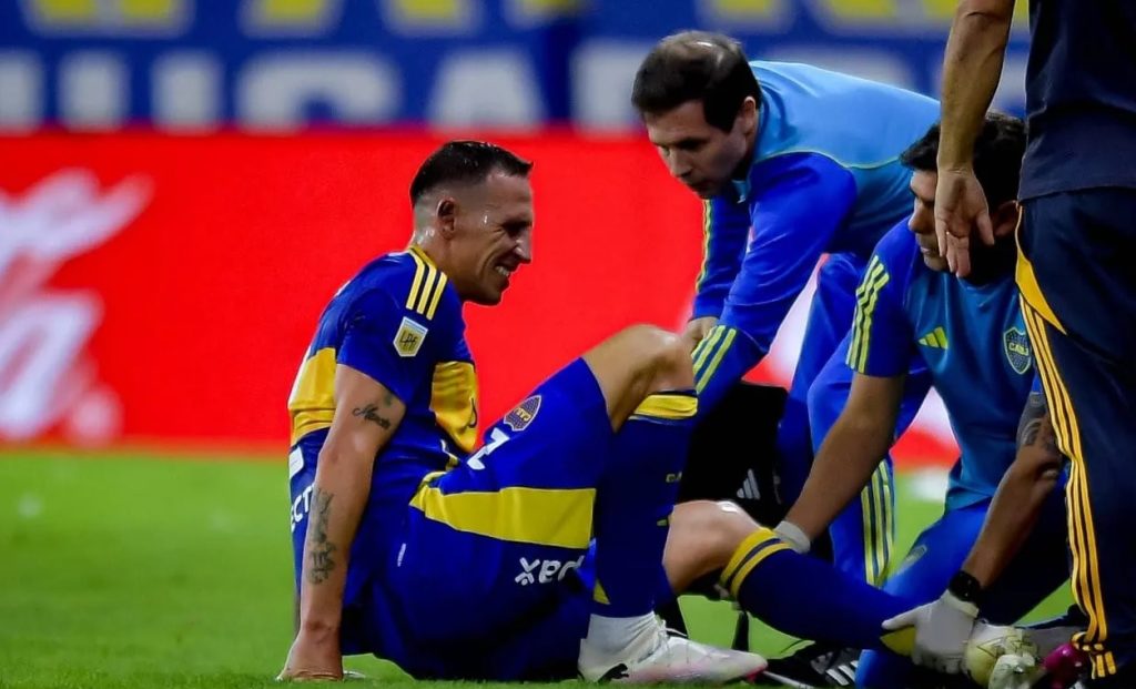Boca confirmó la grave lesión de Cristian Lema
