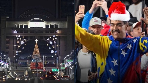 Nicolás Maduro inició la Navidad en Venezuela