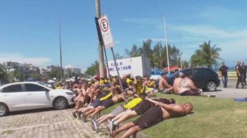 Otra vez la violencia en Brasil: graves incidentes entre hinchas de Botafogo y Peñarol deja más de 200 detenidos