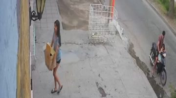 VIDEO. Viralizan imágenes de padre e hijas abandonando a cinco cachorritos