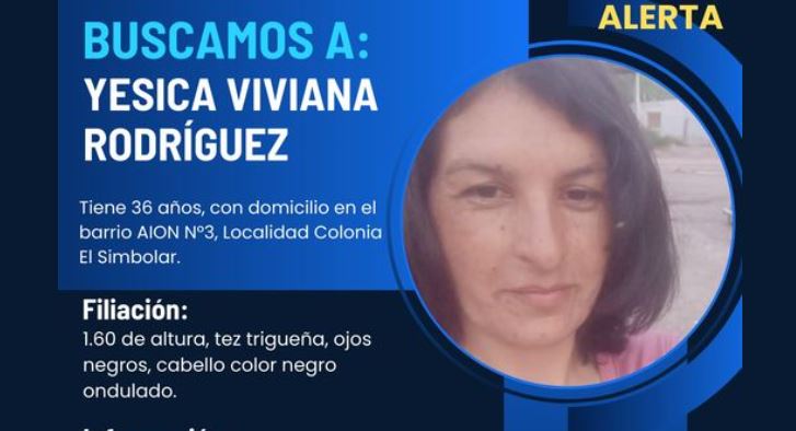 Desesperada búsqueda de una mujer de 36 años