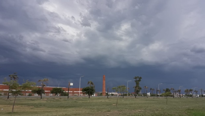 Anuncian lluvias para un lunes con 27ºC de máxima