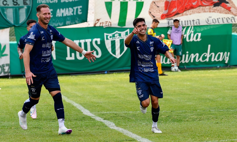 Sarmiento visita a Olimpo en Bahía Blanca por los cuartos de la Reválida