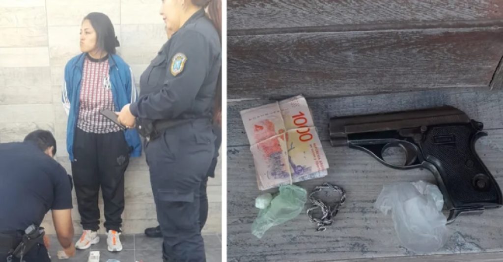 B° Sarmiento: una mujer armada trató de escapar en medio de un allanamiento