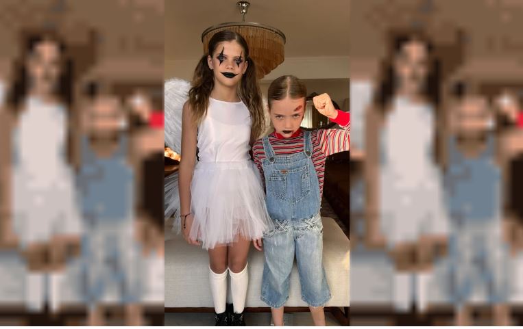 Las hijas de Wanda Nara se llevaron todos los halagos por sus disfraces de Halloween