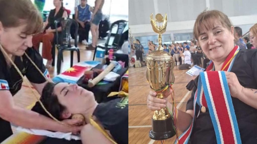 Una santiagueña, campeona de “Masaje Latino” con su propuesta “Huayra”: se usan cremas de tusca y algarroba