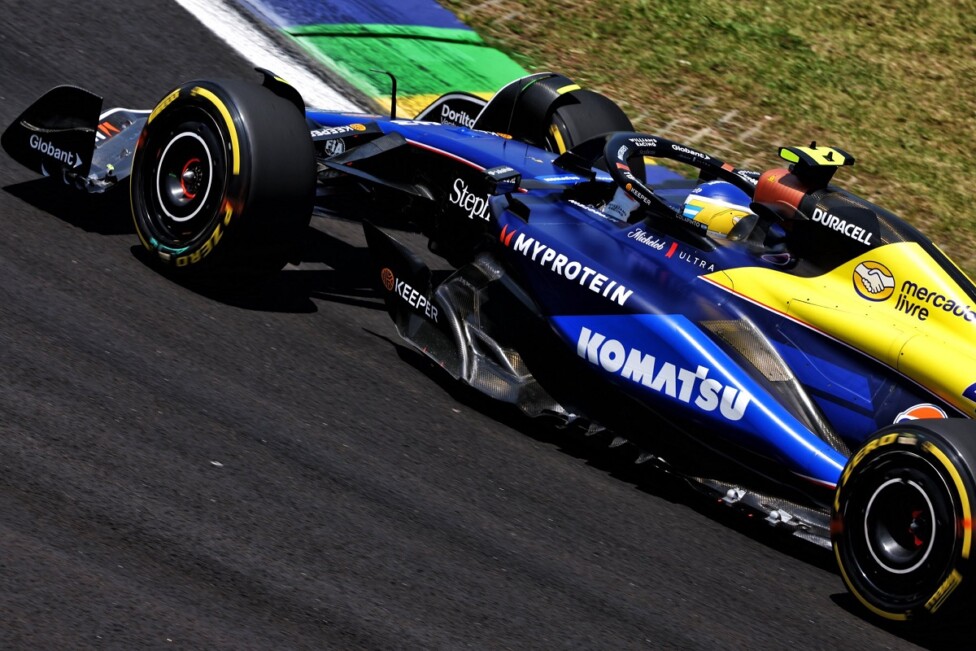 Franco Colapinto y una auspiciosa práctica en Interlagos