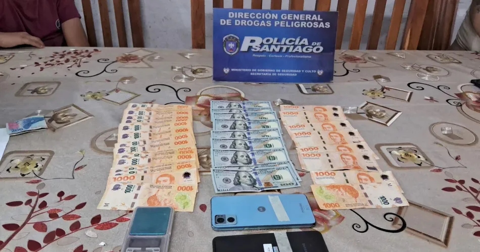 Golpe al narcomenudeo: 4 allanamientos y 3 detenidos en La Banda