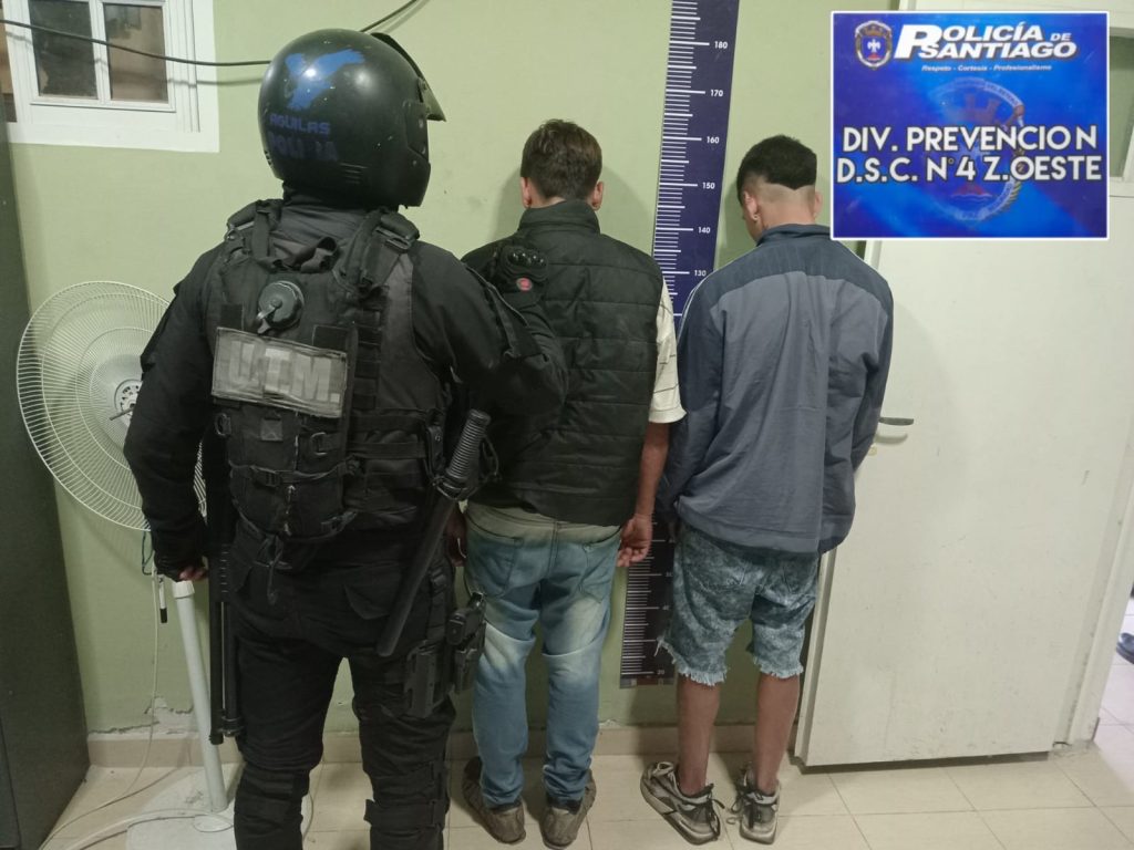 Atrapan a dos delincuentes que hirieron a una mujer en un arrebato