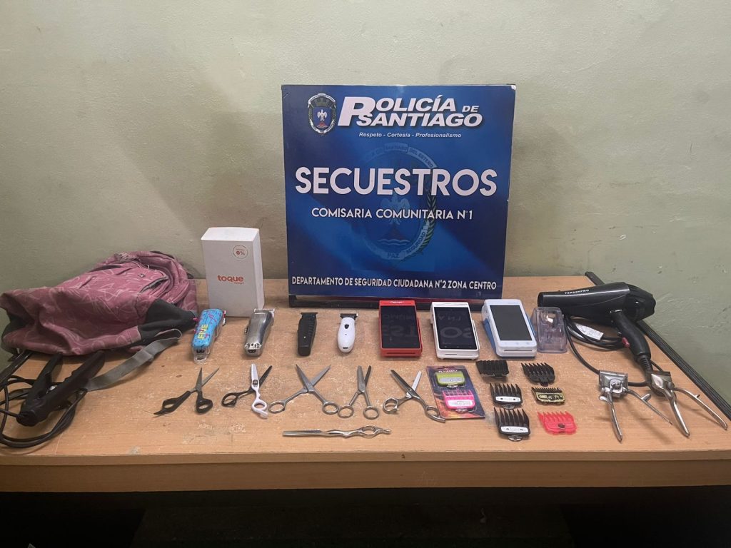 Atrapan a los hermanos que robaron en una barbería del barrio Rivadavia