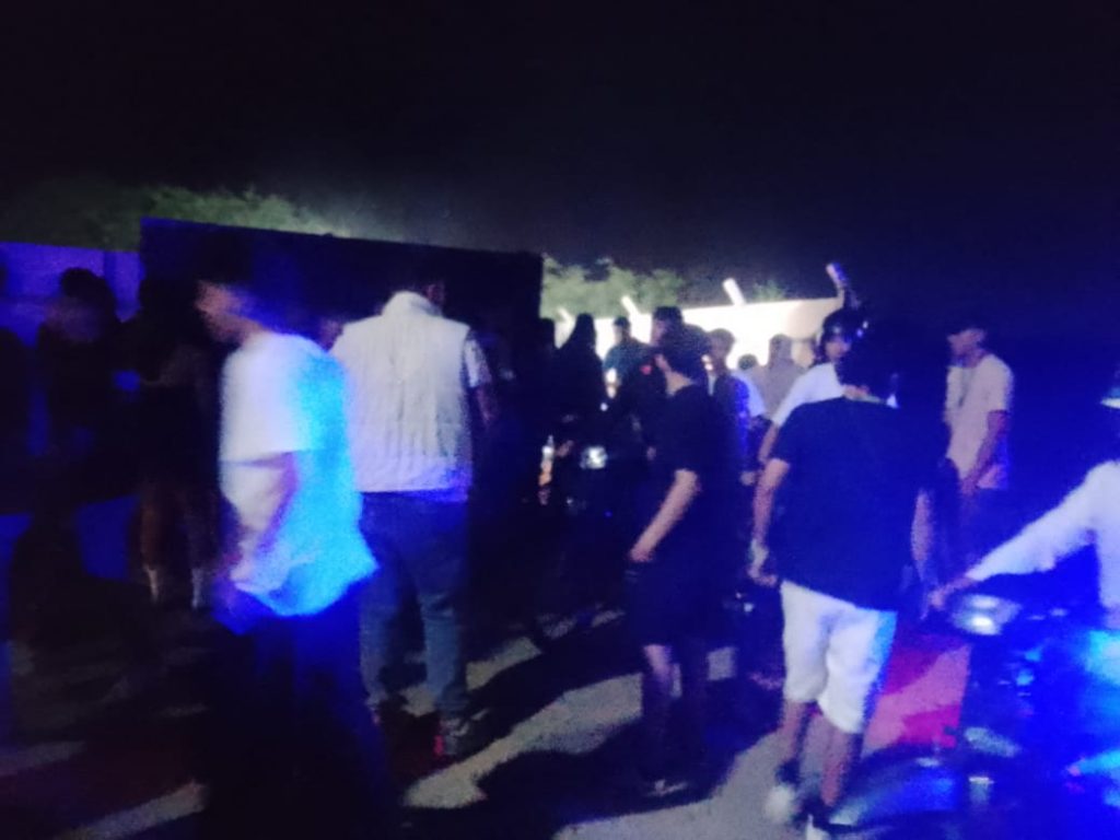 Desalojan fiesta clandestina en El Zanjón
