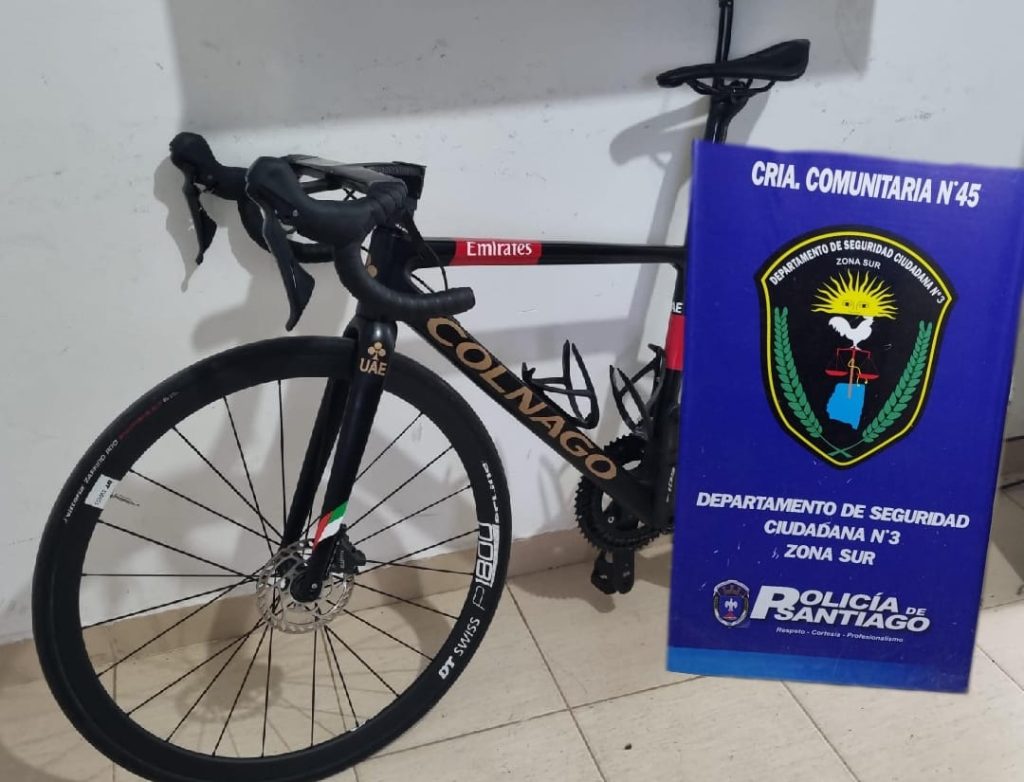 Recuperan bicicleta de alta gama valuada en $13 millones tras operativo en zona montuosa