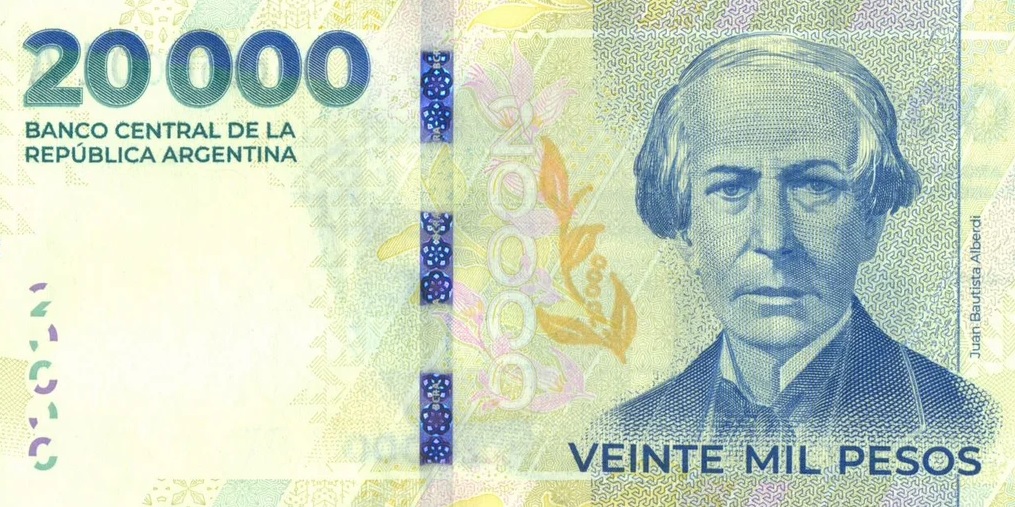 Ponen en circulación el nuevo billete de $20.000: cuándo estará en los cajeros