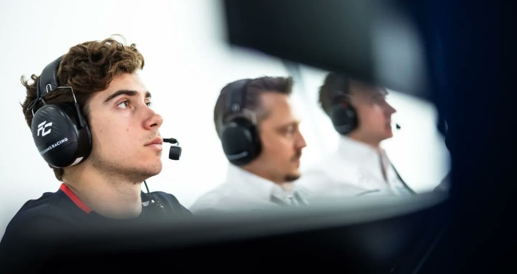 La preocupación de Colapinto: “El equipo tiene mucho trabajo, no sé si van a llegar para la carrera”