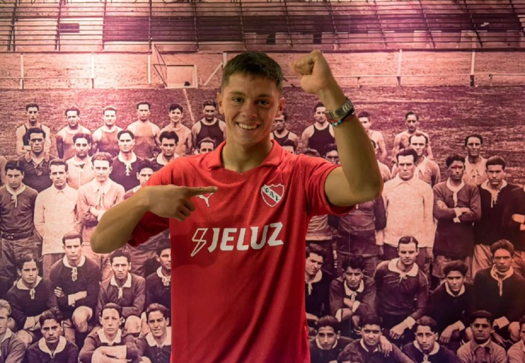 Hidalgo, el santiagueño joya de Independiente fue convocado por Mascherano