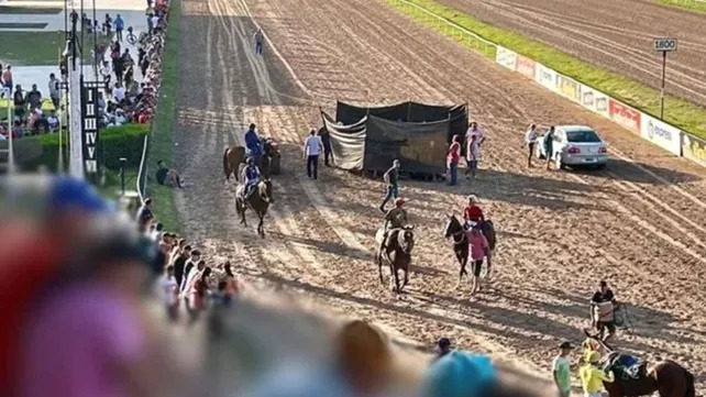 Tragedia en el Hipódromo de Rosario durante carrera de caballos